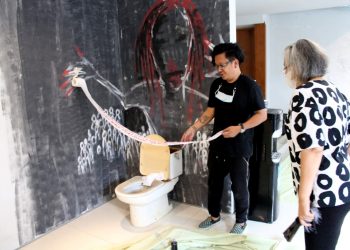 Paviliun Sembilan Gelar ART MOVEMENT “Wall of Hope”