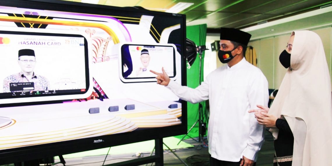 BNI Syariah Luncurkan Kartu BNI iB Hasanah Card Desain Khusus Qanun Aceh