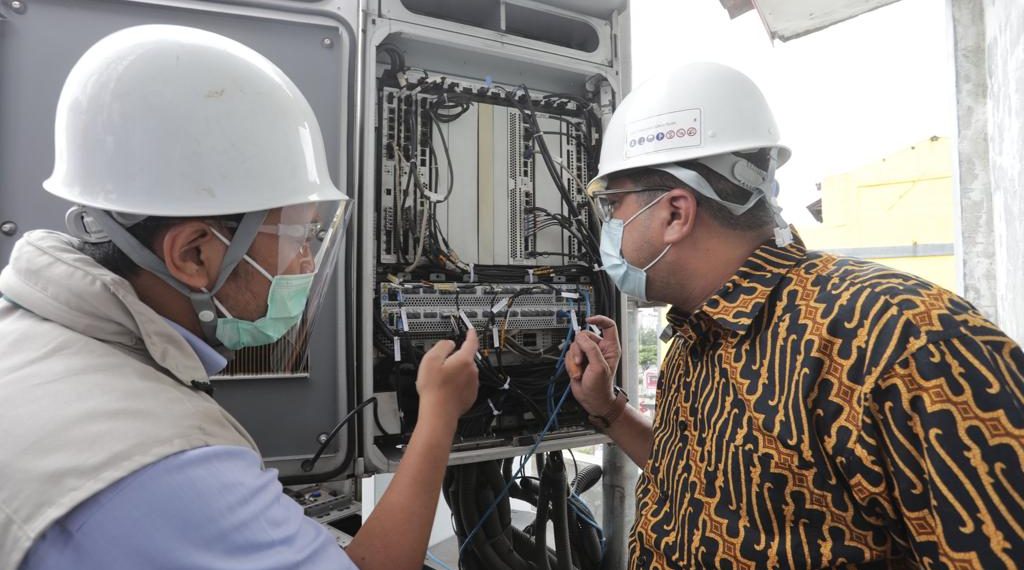 XL Axiata Uji Coba Jaringan 4G/5G Dynamic Spectrum Sharing