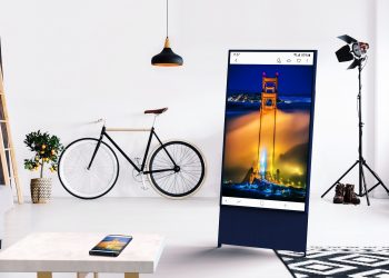 Samsung The Sero, TV Layar Rotasi Pertama Semudah Menikmati Media Sosial dan Streaming