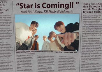 Lagu Dynamite Milik BTS Jadi Simbol Kampanye “Bintang Finansial” Bank Kookmin di Indonesia