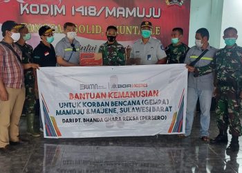 BGR Logistics Salurkan Bantuan Untuk Korban Gempa di Mamuju dan Majene