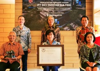 PT DCI Indonesia Tbk Melakukan Pencatatan Saham Perdana di BEI