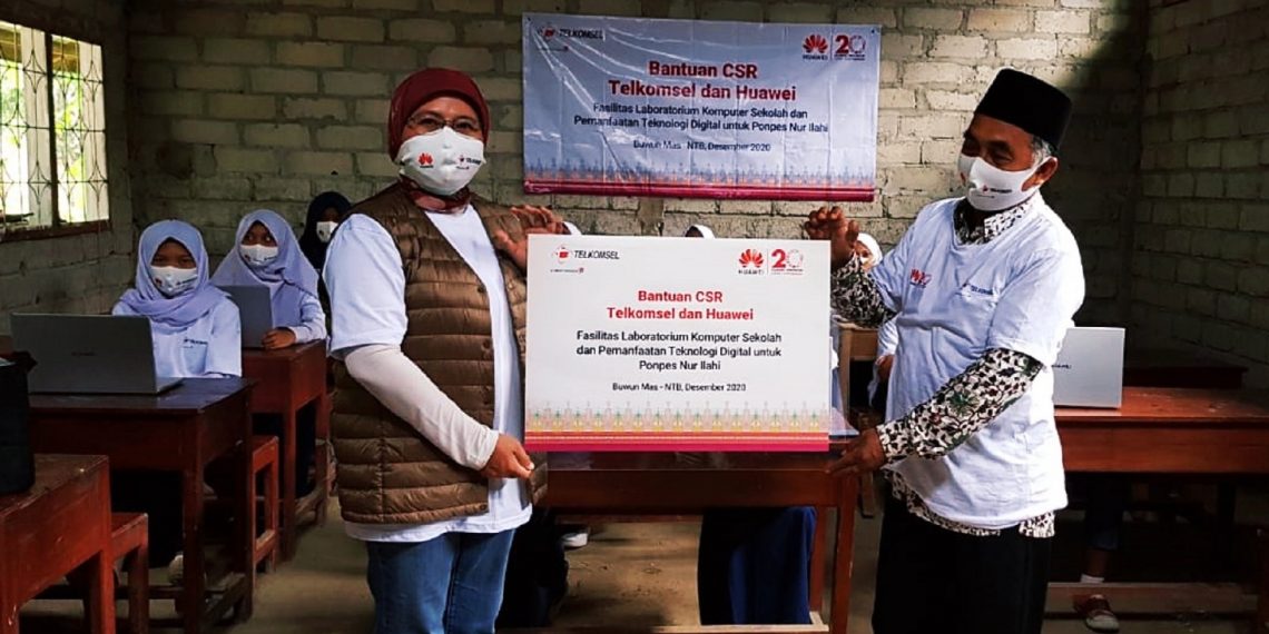 Telkomsel dan Huawei Berkolaborasi Alihkan 1000 BTS USO 2G ke 4G di Wilayah 3T