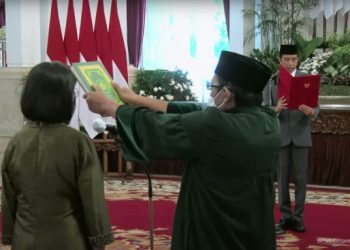 Sri Mulyani Dilantik Jadi Ketua Dewas Lembaga Pengelola Investasi