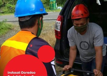 Tim Teknis dan Tim Bantuan Indosat Ooredoo Sudah Masuk ke Berbagai Lokasi Bencana