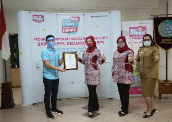 Wings Care Buka Program Baby Happy Dengan Membagikan 125 Ribu Popok di Jawa Barat