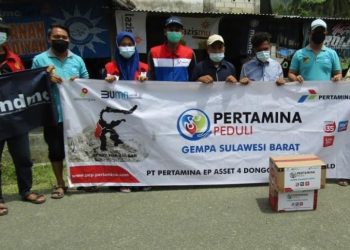 Pertamina Salurkan Bantuan Prioritas Balita-Ibu-Lansia Untuk Korban Gempa Sulbar