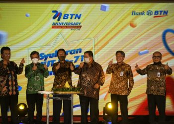 HUT BTN Ke 71 Kado Bunga KPR 4,71%
