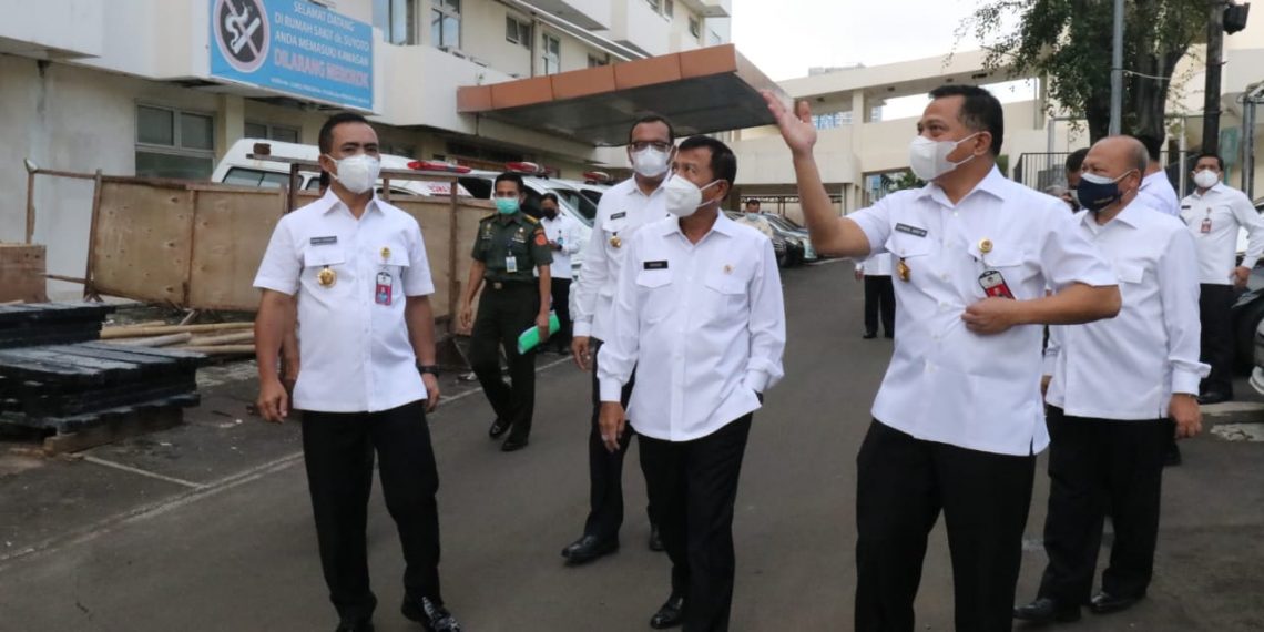 Wamenhan Kunjungan Kerja ke RS dr. Suyoto Pusrehab Kemhan