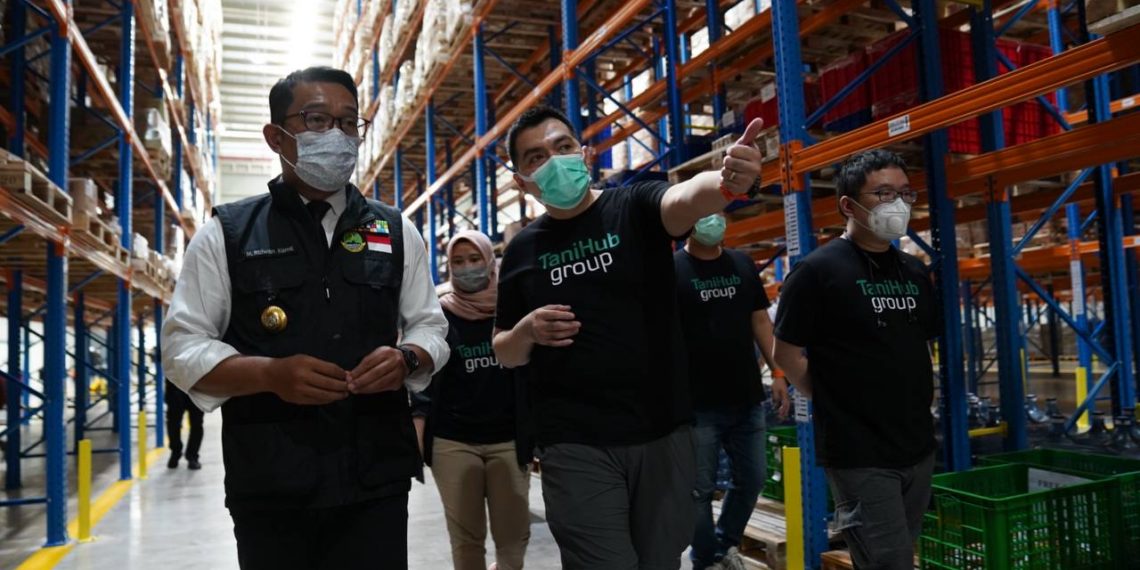 Ridwan Kamil Kunjungi NFC TaniHub Group, Pantau Kesiapan Revolusi Pertanian 4.0 Yang Dicanangkan Jabar