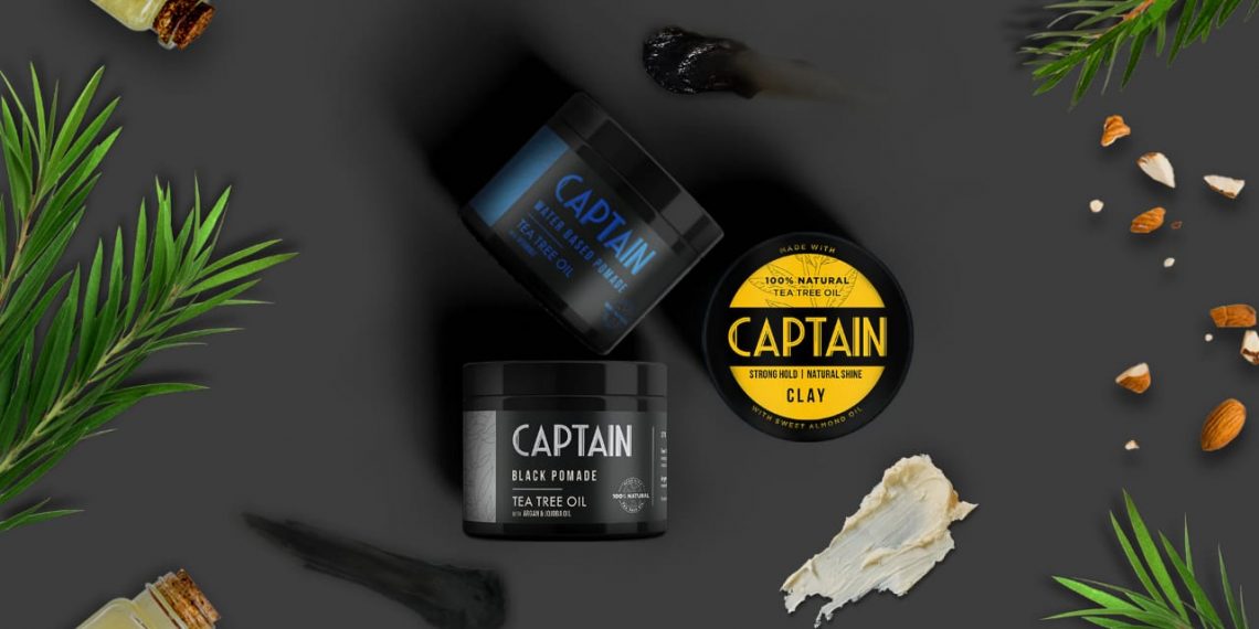 Captain Men’s Care Luncurkan Tiga Varian Pomade Dengan 100% Natural Tea tree oil