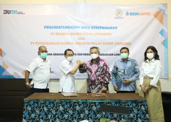 PT BGR dan Persero Batam Jalin MoU Menggarap Jasa Logistik, Penanganan Limbah, Hingga Sistem Informasi