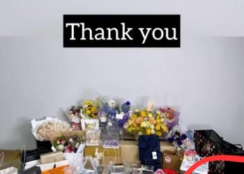 HUT ke-33 Tahun, Fans Indonesia Heboh! Kim Soo Hyun Dapat Kado Roma Kelapa