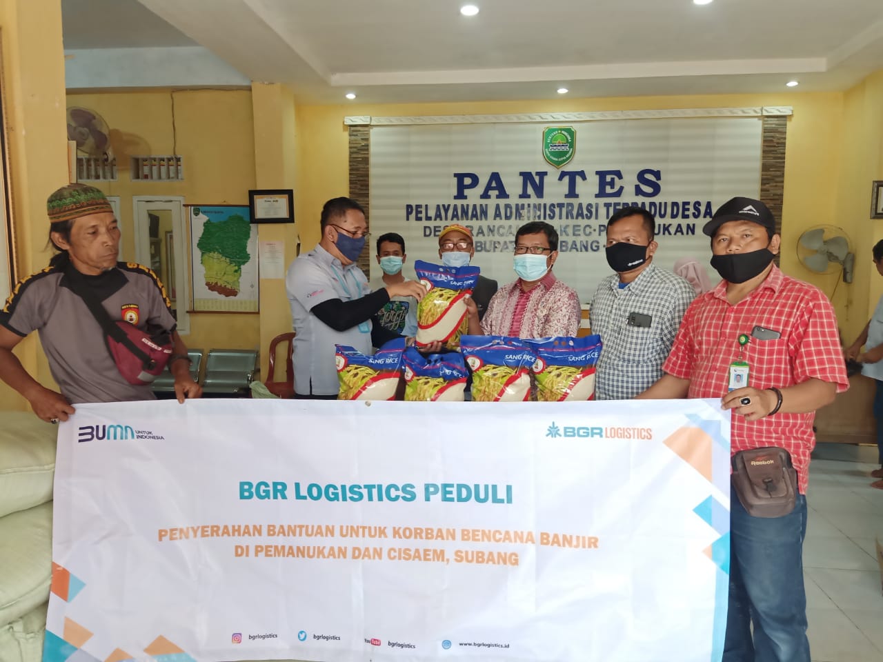 Bgr Logistics Salurkan Bantuan Untuk Korban Bencana Banjir Di Subang