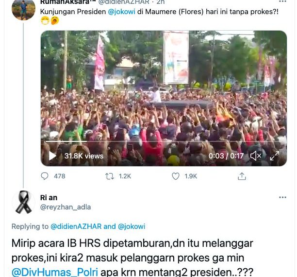 Viral Video Jokowi Timbulkan Kerumunan, Ini Kata Pihak Istana