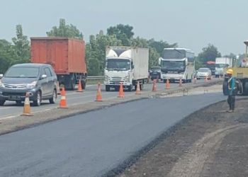 Sempat Ambles, Kondisi Terkini KM 122 Ruas Tol Cipali Masuk Tahap Pengaspalan