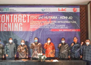 ITDC Bersama Joint Operation Garap Pembangunan Infrastruktur Dasar Area Timur KEK Mandalika