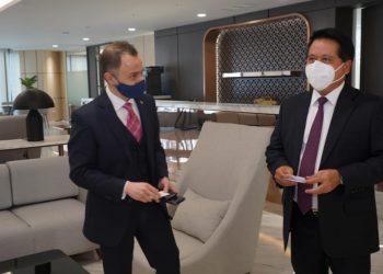 Bertemu CEO Dubai Islamic Bank, Potensi Kerjasama Internasional Bank Syariah Indonesia Terbuka