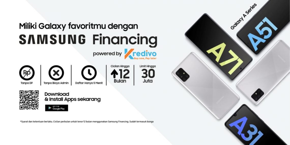 Samsung Financing Perkuat Kolaborasi Pembayaran Dengan Kredivo