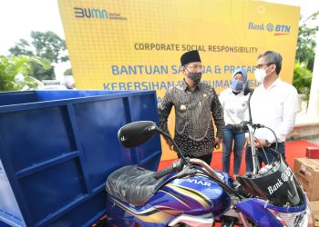 CSR BTN Berikan Fogging Di Perumahan Subsidi