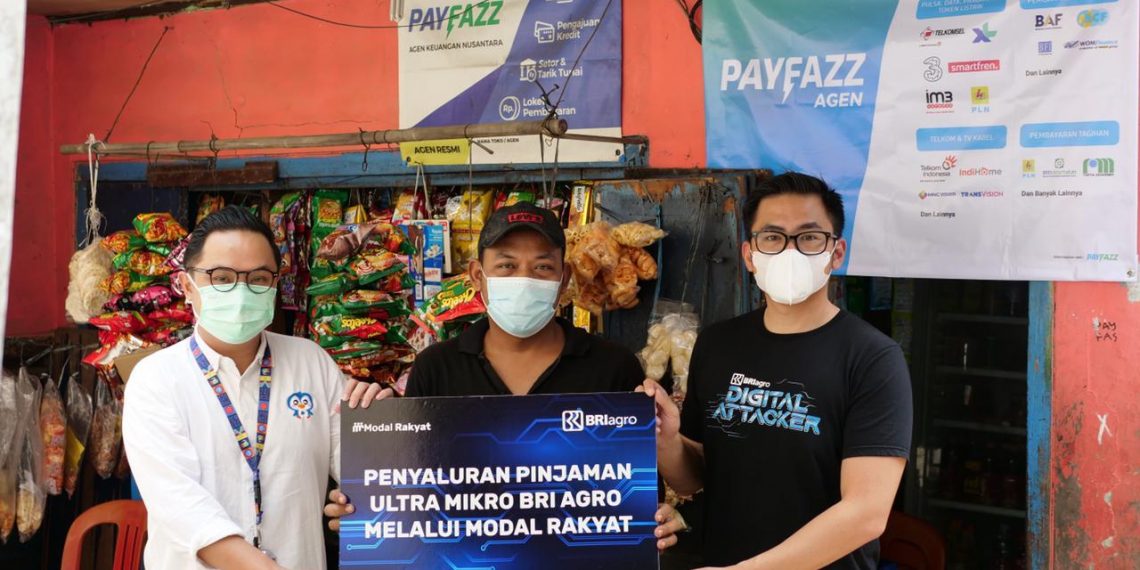 Dorong Ekosistem Agen Pulsa, BRI Agro Salurkan Kredit Ultra Mikro Melalui Fintech Modal Rakyat