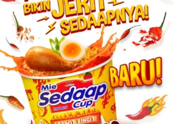 Makin Pedas! Inovasi Terbaru Produk Mie Sedaap Cup Rawit Bingit, Pedasnya Bikin Jerit