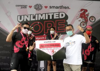 Smarfren Luncurkan Jersey Unlimited Hope
