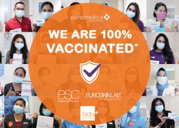 Jaga Kecantikan dan Keamanan di Tengah Pandemi, Euromedica Group Jalani Vaksin