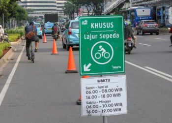 Hati-Hati! Ancaman Denda Rp 100 Ribu Ini Dikenakan Bagi Pesepeda Bila Melanggar