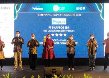 Phapros Raih Dua Penghargaan TOP CSR Awards 2021