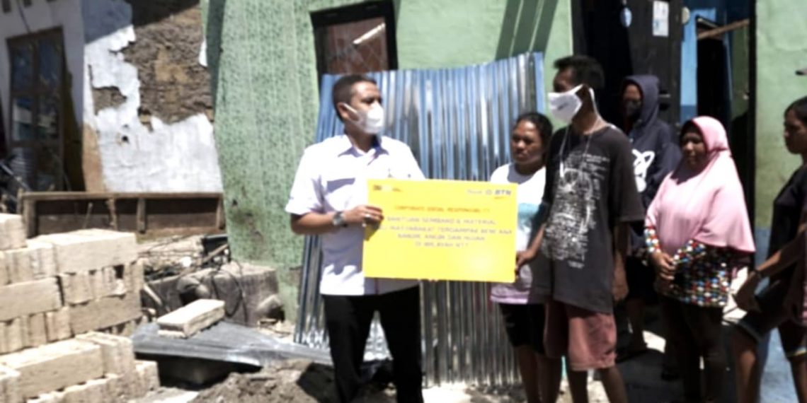 BTN Bantu Ratusan Rumah Terdampak Bencana di NTT