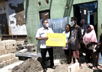 BTN Bantu Ratusan Rumah Terdampak Bencana di NTT