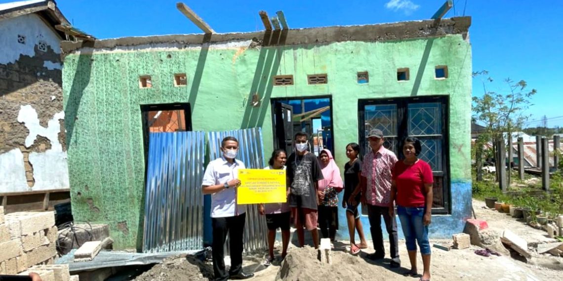 BTN Salurkan Bantuan Material dan Bahan Bangunan Untuk Ratusan Rumah Terdampak Bencana di Kupang