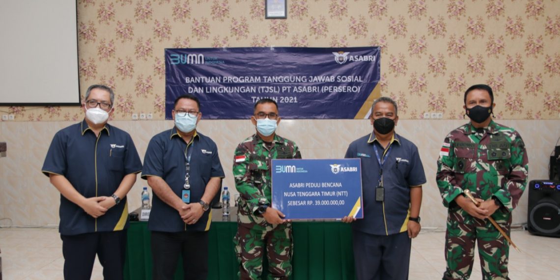 ASABRI Peduli Kupang, Salurkan CSR Senilai Rp 78 Juta