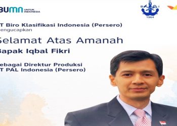 Pemegang Saham Tunjuk Iqbal Fikri Sebagai Direktur Produksi PT PAL