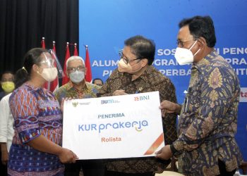 BNI Salurkan KUR untuk Alumni Prakerja