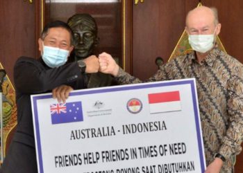 Kemhan dan TNI Kembali Terima Bantuan Alkes dari Dephan Australia