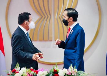 Presiden Jokowi Gelar Pertemuan Bilateral dengan PM Hun Sen, Bahas 4 Isu
