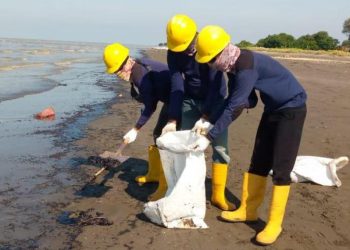 Pertamina Hulu Energy ONWJ Gandeng Stakeholder Tangani Sisa Ceceran Minyak