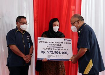 ASABRI Serahkan Santunan Kepada Ahli Waris Mayjen TNI (Anumerta) I Gusti Putu Danny Karya Nugraha