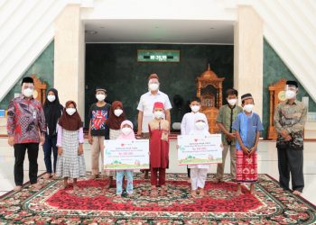 Bank DKI Syariah Berikan Santunan Kepada Anak yatim
