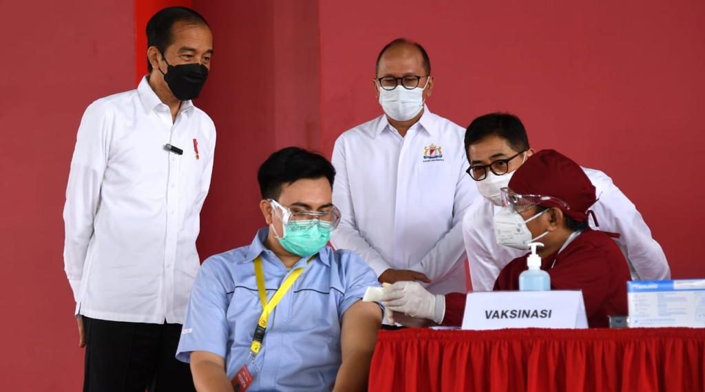 Kadin Bangun Sentra Vaksinasi Gotong Royong