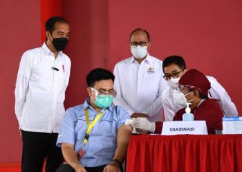 Kadin Bangun Sentra Vaksinasi Gotong Royong