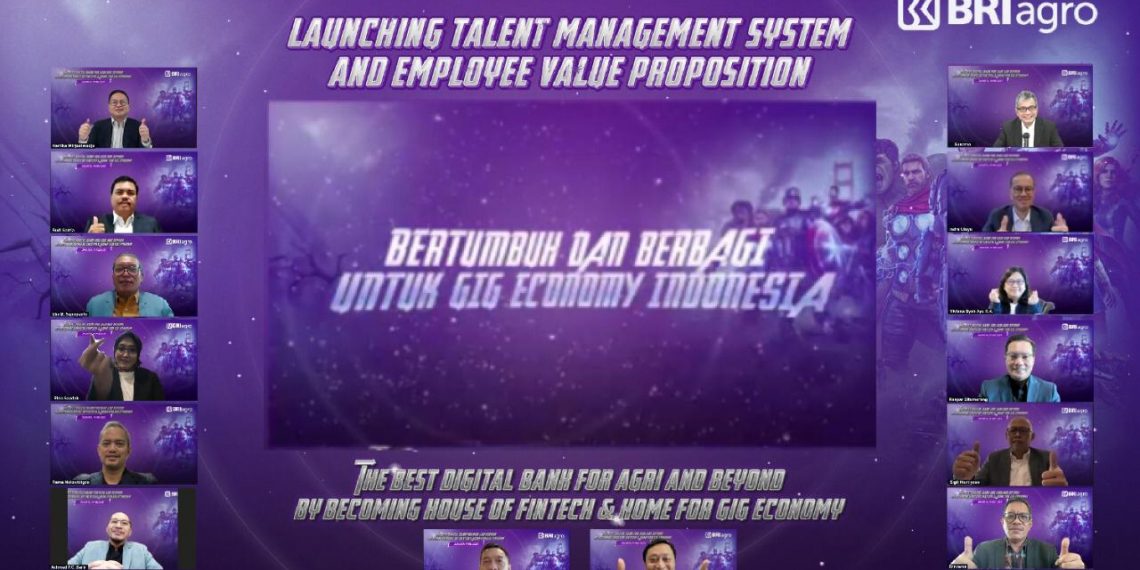Siap Jadi Bank Digital, BRI Agro Launching Talent Management System & Employee Value Proposition