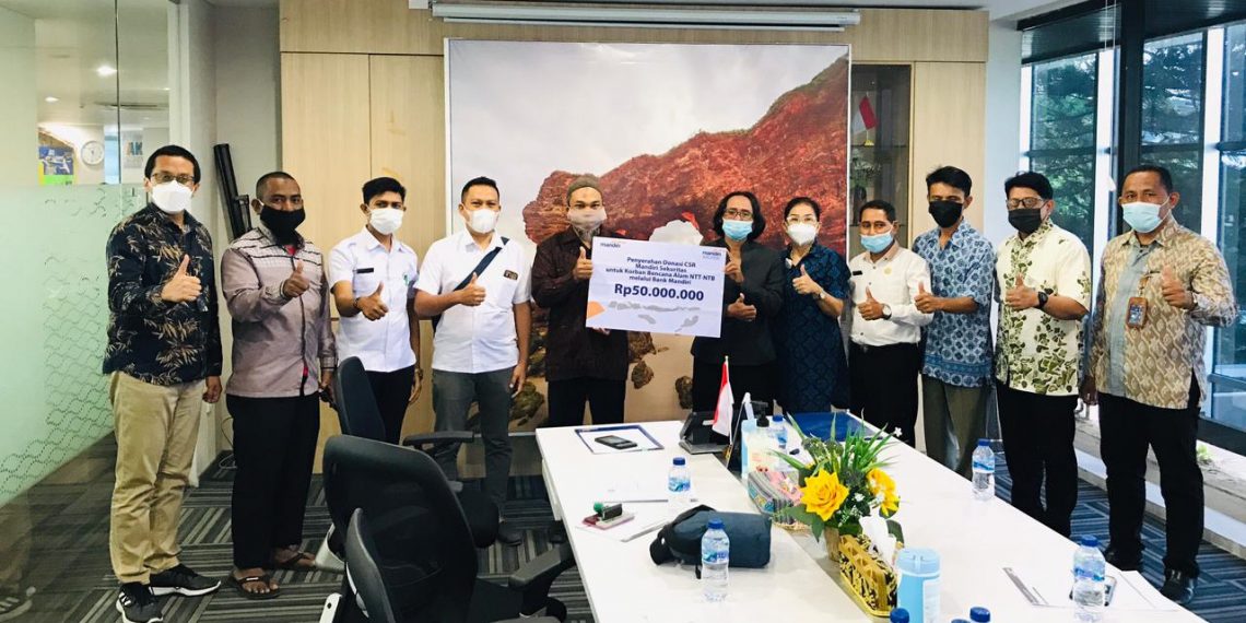 Mandiri Sekuritas Bantu Bangun NTT dengan Donasi Rp50 Juta