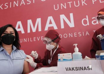 Vaksinasi Covid-19 Gotong Royong untuk Pekerja