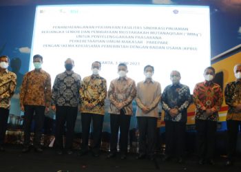 BSI Salurkan Sindikasi Pembiayaan Proyek Kereta Api Makasar-Pare Pare