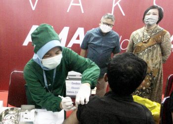 TM Thamrin City gelar Vaksinasi Covid-19 Kedua bagi Pelaku Usaha Perdagangan di TM Thamrin City