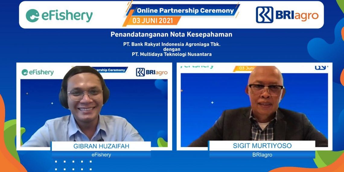 BRI Agro Kolaborasi Dengan eFishery Fasilitasi Layanan Perbankan Untuk Budidaya Perikanan